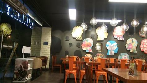 interior with vibrant colors - Picture of Dunkin' Donuts, Vadodara ...