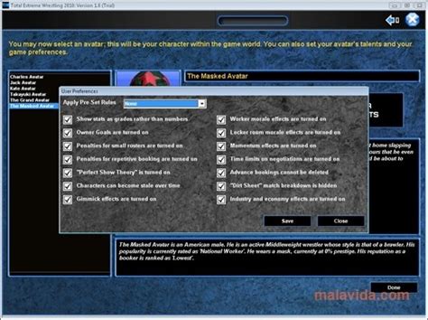 Total Extreme Wrestling 2010 - Download for PC Free