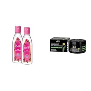 Iba Pure Rose Water, 105 Ml (Pack of 2) Professional Plant Keratin Hair ...