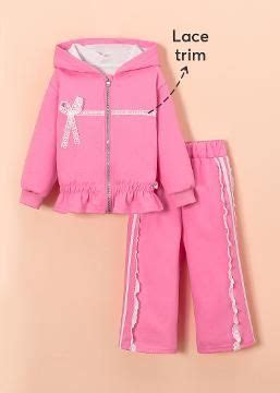 Shop Online 2-Pc Ruffle & Ribbon Bunny Pant Set at ₹671