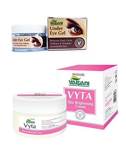 Vaipani Under Eye Gel 10g + Vaipani Vyta Skin Brightening Cream 40 g ...