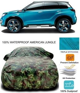 Genipap Car Cover For Maruti Suzuki Vitara Brezza Facelift Price in ...
