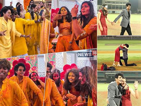 Smriti mandhana palash muchhal wedding begins with their haldi ceremony ...