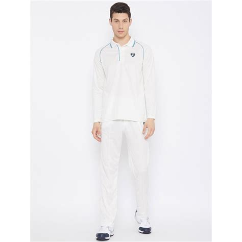 SG Legend Full Sleeve Cricket Shirt Whites – TeamSG