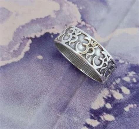 925 SILVER OM RING - 925 Silver Om Ring Manufacturer from Mumbai