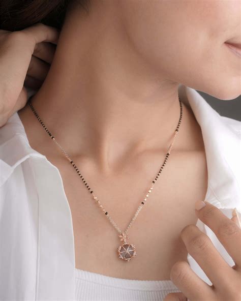 BUY 1 GET 1 FREE - American Diamond Rose Gold Plated Delicate Fancy ...