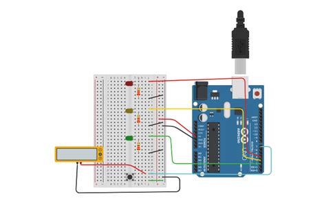 Image result for How to Make Traffic Light in Tinkercad Using Code
