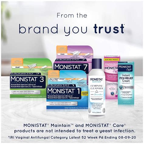 MONISTAT 7-Dose Yeast Infection Treatment with Boric Acid Feminine Wash | Fragrance Free ...