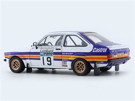 1980 Ford Escort RS1800 MKII #19 1:18 Sunstar diecast Scale Model ...
