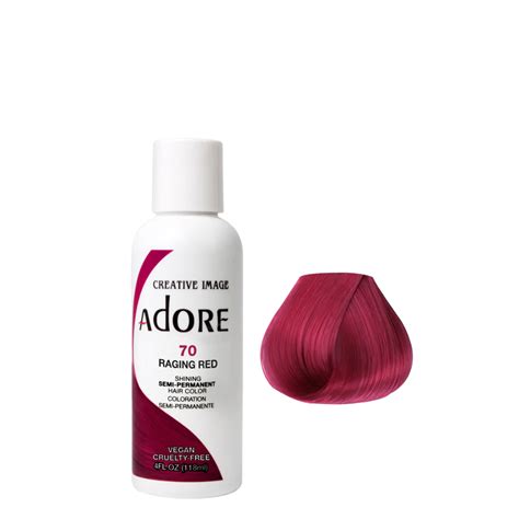 Adore Semi Permanent Hair Color - 70 Raging Red - Haircare Works