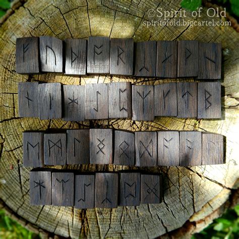 Anglo-Saxon Rune Set (D248) | Spirit of Old