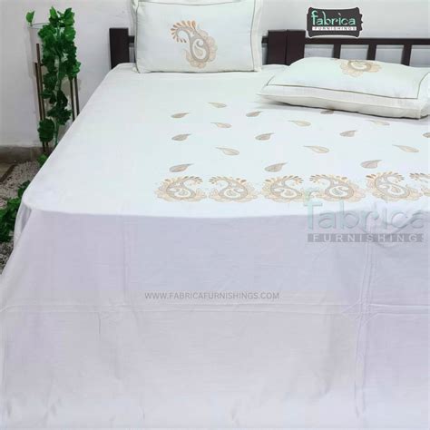 Fabby Decor Designer Print King Size Bed sheets | Fabrica Furnishings
