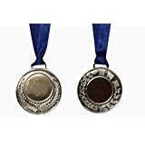 Sports Hub 1448 Silver Medal Pack of 25 (2 Inch) : Amazon.in: Sports ...