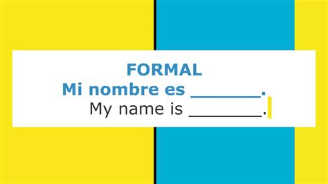 Presentations in spanish | PPTX