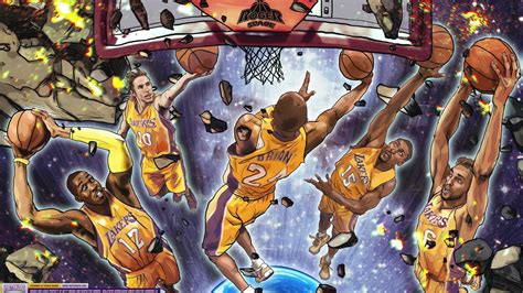 Cartoon NBA Players Wallpapers - Top Free Cartoon NBA Players ...