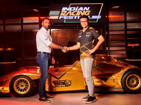 Sourav Ganguly Unveiled as Kolkata Royal Tigers Owner for Indian Racin