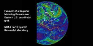 Numerical Weather Model 的图像结果
