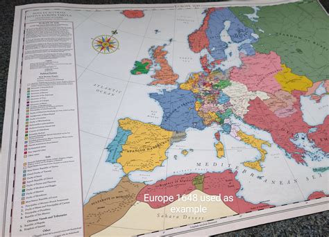 Europe 1789, Historical Map - Etsy