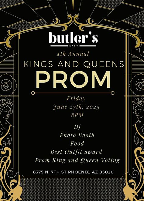 Prom Night at Butlers Easy! "Kings and Queens", Butler's Easy, Phoenix ...