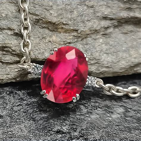 Ruby Silver Rakhi Onlines