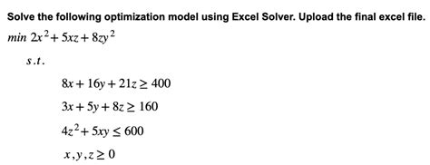 Image result for Optimization Model Excel