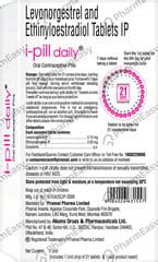 I Pill Daily Contraceptive Pills 21 Days Regular Oral Strip Of 21 ...