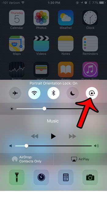 iPhone Screen Rotation Lock 的图像结果