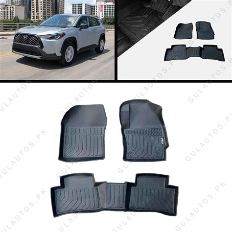 Toyota Corolla Cross TPU Floor Mats Model 2024-2025 By Gul Autos