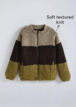 Shop Online Colorblock Textured Jacket at ₹1699