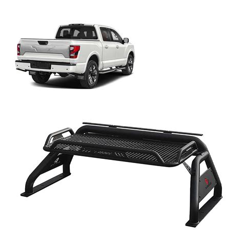 Buy Black Horse Atlas Roll Bar Black Compatible with 17-23 Titan/XD|11 ...