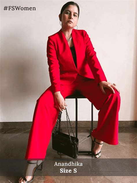 Buy Red Stylish Formal Jacket With Hook Closure Online | FableStreet