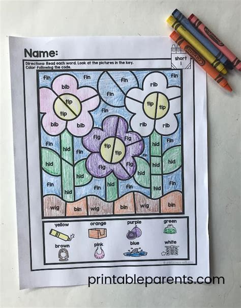 Image result for Color Code Printable