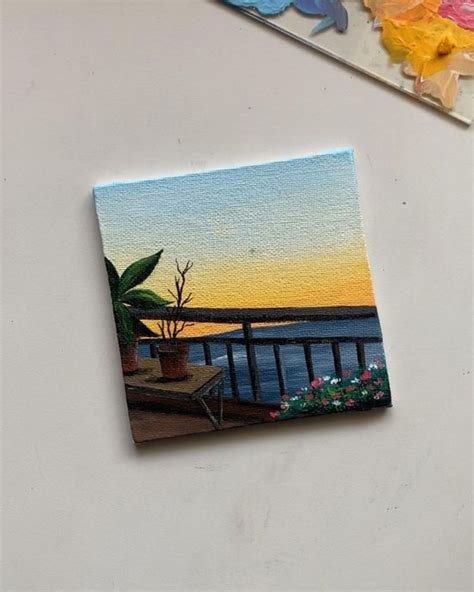 Mini Canvas Painting Ideas