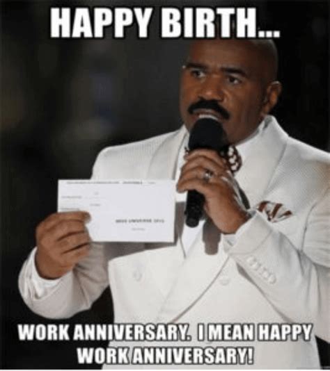 Happy Work Anniversary Meme - To Make Them Laugh Madly