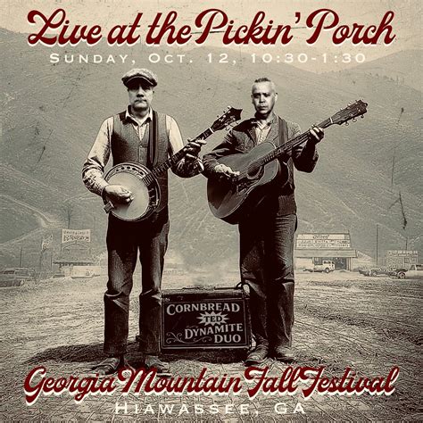 Georgia Mountain Fall Festival, Pickin Porch, Georgia Mountain ...