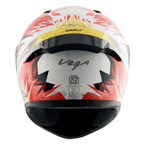 Bolt Bunny Helmet - White Orange – GTR Pitstop