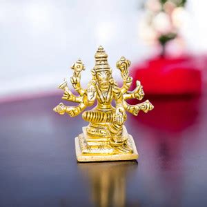 SHANTI Brass Varahi Amman Idol for Pooja Room, Home, Office Decorative ...