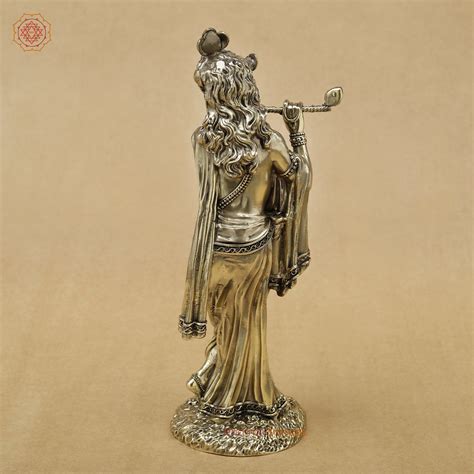 Brass Krishna Fine, 10" – Dharma Statues