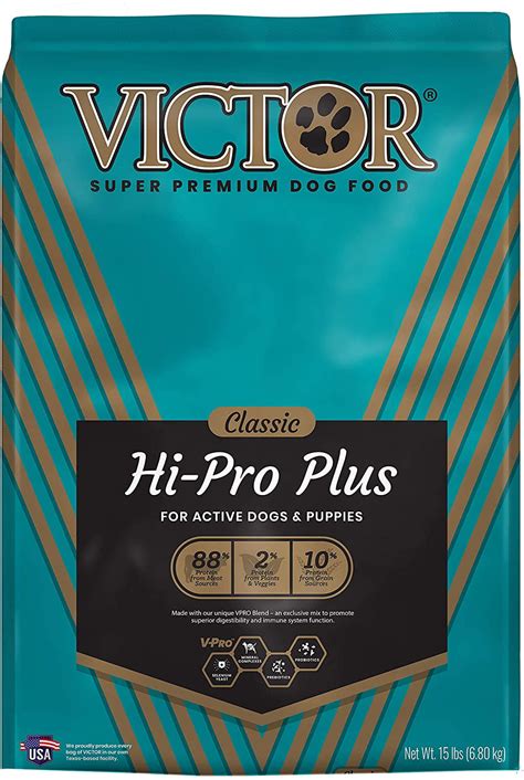 Buy VICTOR Super Premium Dog Food – Hi-Pro Plus Dry Dog Food – 30% ...