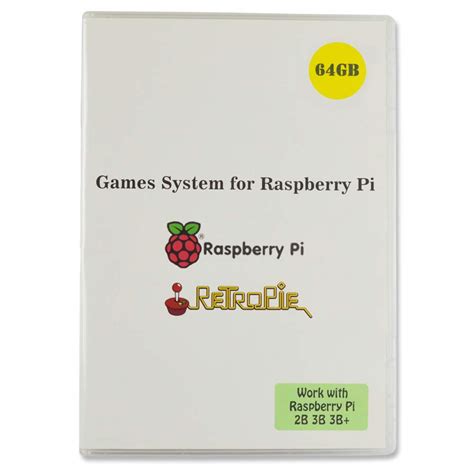 Raspberry Pi Game System Retropie Retroarch Emulationstation Preloaded ...