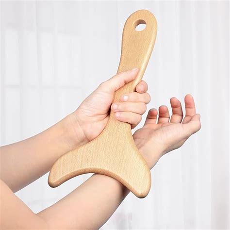 Artist International ™ Wooden Lymphatic Drainage Massage Paddle -Manual ...