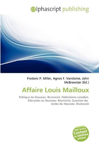 Amazon.in: Buy Affaire Louis Mailloux Book Online at Low Prices in ...