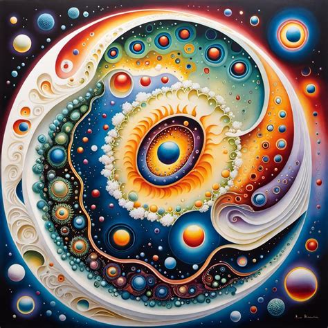 My Open Prompt: 2D Biological Painting - Fusion of Two Amoebas