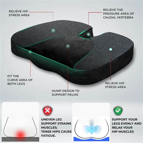 Trajectory Ultimate Car Seat Pillow with AdvancedX Orthopedic Memory