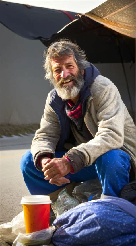 Chat with Homeless man - text or voice, Enjoy AI Chat Free & Safe