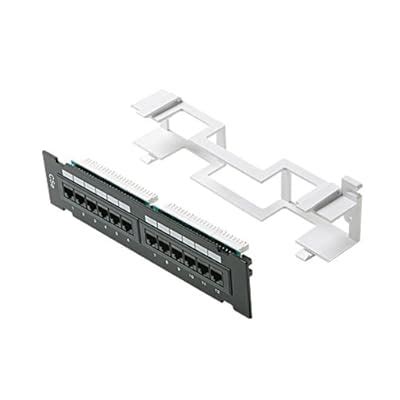 Buy STEREN 12 Port Patch Panel Cat 5e- Patch Panel 12 Port - 12 Port ...