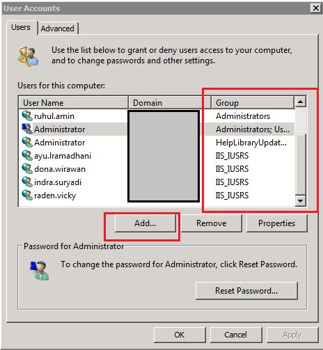 Windows Authentication 的图像结果