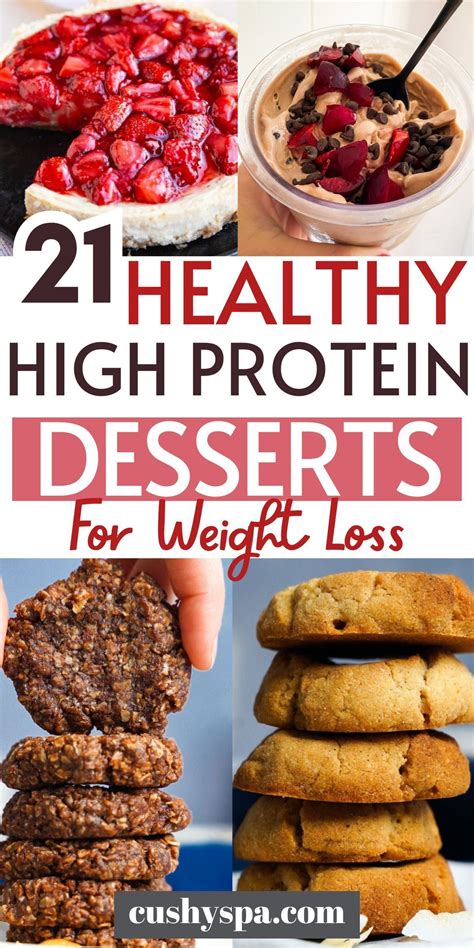 21 High Protein Dessert Ideas | High protein desserts recipes, Protein ...