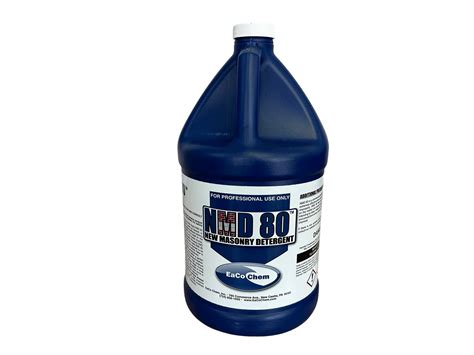 Buy EaCo Chem NMD 80 - The #1 New Masonry Detergent - Powerful Safe ...