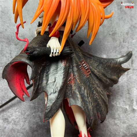 Bleach Anime Ichigo Kurosaki Hollow Form Premium PVC Anime Action figu ...